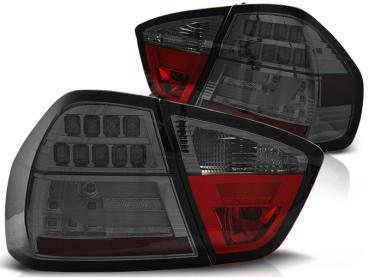 LED Lightbar Rückleuchten für BMW E90 Limo Bj. 05-08 Smoke